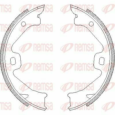 Колодки тормозные барабанные задние 75 2.0 cdti 03-05