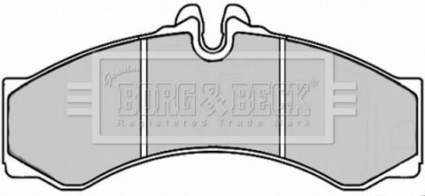 BBP2247 BORG & BECK  Гальмівні колодки до дисків