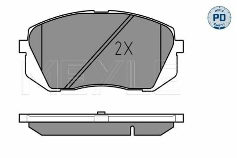 Колодки тормозные (передние) Hyundai i40/ix35/Kia Sportage 10-