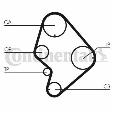 Ремень ГРМ Toyota Hilux/Hiace 2.4D/TD 88-05/Land Cruiser 2.4TD 90-96 (31x129z)