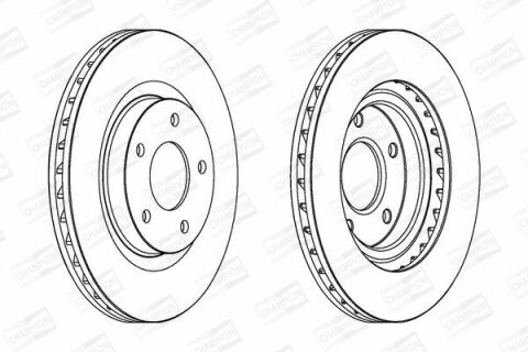 Диск тормозной передн.ASX, Dodge Caliber, Avenger 07- MITSUBISHI