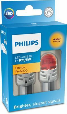 11499AU60X2 (PHILIPS) P21/5W LED желтый Ultinon Pro6000