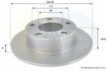 Диск гальмівний з покриттям