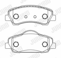 Гальмівні колодки передні Peugeot 308 II 13–