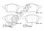 Колодки тормозные (передние) Audi 100 91-94/A6 94-97, фото 2 - интернет-магазин Auto-Mechanic