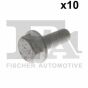 Болт системи випуска Audi/BMW/Fiat/Honda/Hyundai/Iveco/Kia/MB/VW (M6x1.00x16) (к-кт 10шт), фото 3 - інтерент-магазин Auto-Mechanic