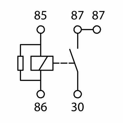 Реле (5-конт.) 24V 20A