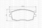 KRAFTVOLL HYUNDAI Тормозн.колодки передн. Kia Rio 05-, Accent 06-, фото 1 - интернет-магазин Auto-Mechanic