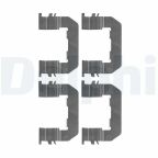 Комплект передній гальмівний колодок KIA HYUNDAI