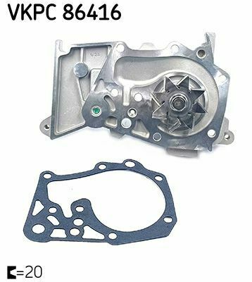 Помпа води Renault Kangoo/Laguna/Megane/Scenic 1.4/1.6 97-08/Logan 14-