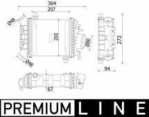 Інтеркулер  MERCEDES  S-CLASS  GLC