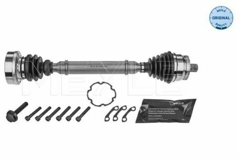 Піввісь (передня) Audi A4/Skoda SuperB I/VW Passat 1.8/2.0 94-08 (L) (33х30х614мм)