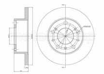 Тормозной диск перед. A3/C25/Ducato/J5 (85-96)