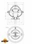 Термостат VW LT 28-35/40-55/T4 2.4 D 90-06/Passat 2.3 VR5 00-05 (80°C), фото 12 - інтерент-магазин Auto-Mechanic