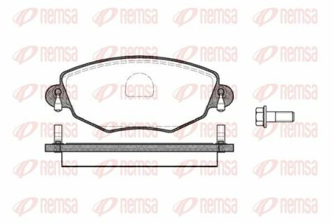 Тормозные передние колодки FORD Mondeo III 00-