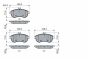 Колодки тормозные (передние) MB C-class (S204/W204)/E-class (S212/W212) 07- (Lucas), фото 10 - интернет-магазин Auto-Mechanic