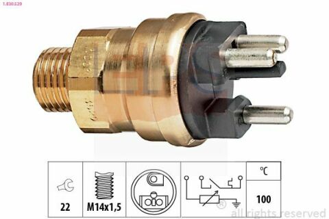 EPS DB Датчик температуры (включение вентилятора) M102