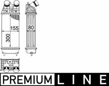 Интеркулер PEUGEOT 207