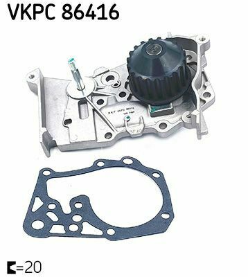 Насос воды Renault Kangoo/Laguna/Megane/Scenic 1.4/1.6 97-08/Logan 14-