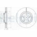 Диск тормозной передний Avensis 2.0D-4D/2.2D-4D 08- TOYOTA