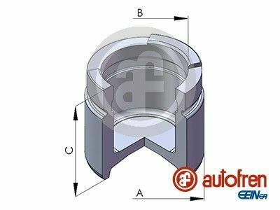 Поршень суппорта переднего Lanos/Astra F/Kadett E/Vectra A/B 52x48,1