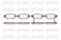 Гальмівні колодки задн. OPEL Astra G, Zafira A