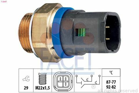 Датчик включения вентилятора MASTER II/LAGUNA I/MEGANE I 2.0-3.0 96-03