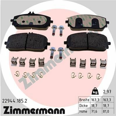 Колодки тормозные (передние) MB A-class (W177) 18-(CBI)