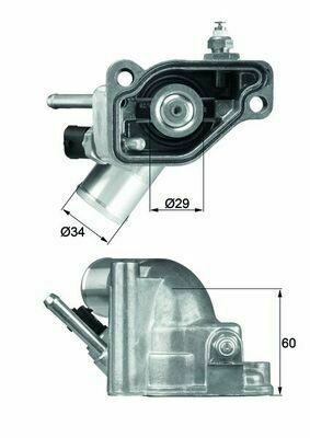 Термостат Opel Astra G/Vectra B/C 1.8i/1.8 16V 95- (92°С)