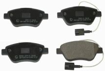 Гальмівні колодки пер. Nemo/Bipper 08- (BOSCH) (122,8x53,6) з датчиком