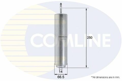 EFF282D Comline - Фильтр топлива ( аналог WF8365/KL169/4D)