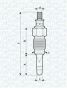 MAGNETI MARELLI Свеча накала AUDI 80,90,100 MITSUBISHI CARISMA RENAULT 19 II,MEGANE SEAT TERRA,AROSA,INCA,IBIZA II,CORDOBA,TOL [062900056304], фото 6 - интернет-магазин Auto-Mechanic