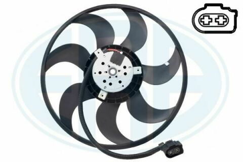 Вентилятор радиатора (электрический) VW VW T5 1.9-2.5 TDI 03-