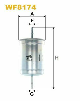 Фильтр топливный Volvo S40/S60/S80/V40/V70 1.6-2.9i 95-10/Mitsubishi Carisma 1.8 16V 97-06