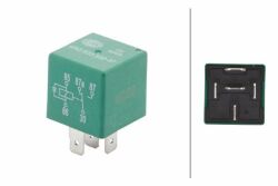 Реле 30a/40a 12v 5 полюсов с гасящим диодом