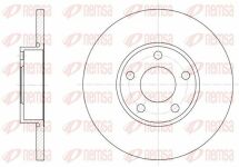 Диск гальмівний передній AUDI 100, A4, A6
