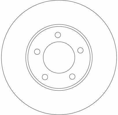 Гальмівний диск перед. Mazda 5/3/Axela/Premacy (05-21)