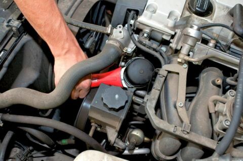 Ключ регулируемый для снятия масляного фильтра (d=65-105mm)