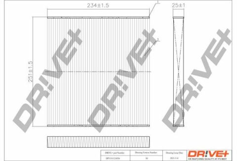 DP1110.12.0054 Drive+ - Фільтр салону