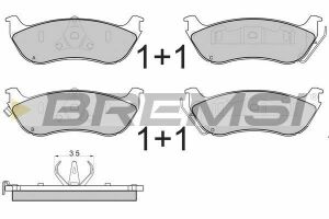 Тормозные колодки зад. MB M-Class (W163) 98-05 (Bosch)