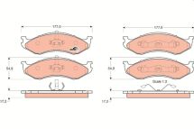 Гальмівні колодки Гальмівні колодки