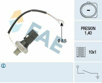 Датчик тиску оливи VW Golf V 2.0FSi/GTi 04-09 (1.4 bar) (з кабелем) Датчик тиску оливи VW Golf V 2.0FSi/GTi 04-09 (1.4 bar) (з кабелем)