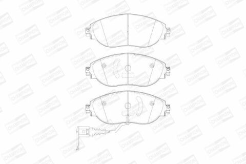 Гальмівні колодки передн.Audi A3,Seat,Skoda Octavia,Golf VII,Sharan 10- Гальмівні колодки передн.Audi A3,Seat,Skoda Octavia,Golf VII,Sharan 10-