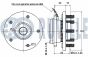 Ступица колеса с abs wrangler 2.8-3.8 07-, фото 2 - интернет-магазин Auto-Mechanic