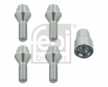 Болты колеса M12x1,5mm секретные 4шт L 24mm Болты колеса M12x1,5mm секретные 4шт L 24mm
