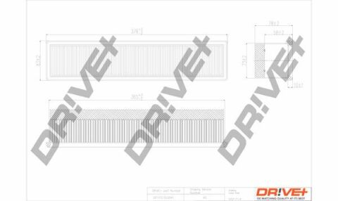 DP1110.10.0541 Drive+ - Фільтр повітря