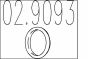 Монтажное кольцо выхлопной системы (D (внутр.) – 45,5 мм; D (наружн.) – 59,5 мм; Высота – 17 мм), фото 1 - интернет-магазин Auto-Mechanic