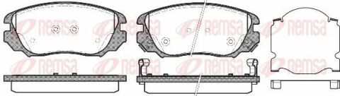 тормозные кол. пров. Opel Insignia 08-