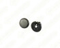 Клипса крепления обшивки (черная, двойная, под защёлку, маленькая) карты двери, фото 1 - интернет-магазин Auto-Mechanic