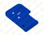 Силіконовий чохол на ключ-карту (синій), на 3 кнопки, фото 1 - інтерент-магазин Auto-Mechanic